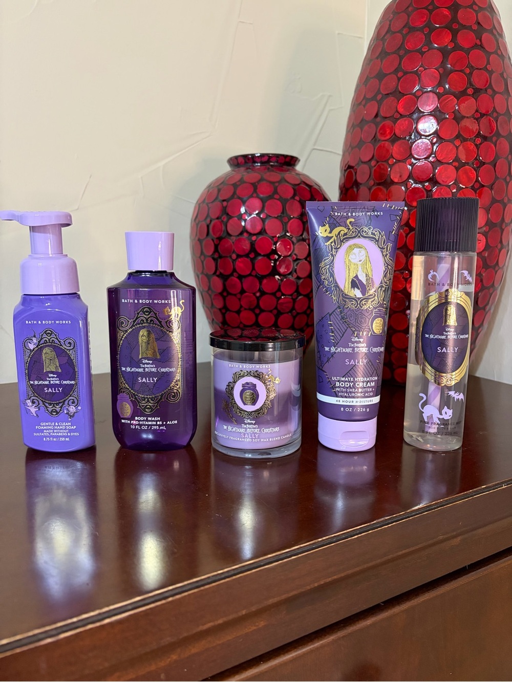 Bath & Body Works Sally 5 Piece Full Size Bundle Nightmare Before Christmas NWT